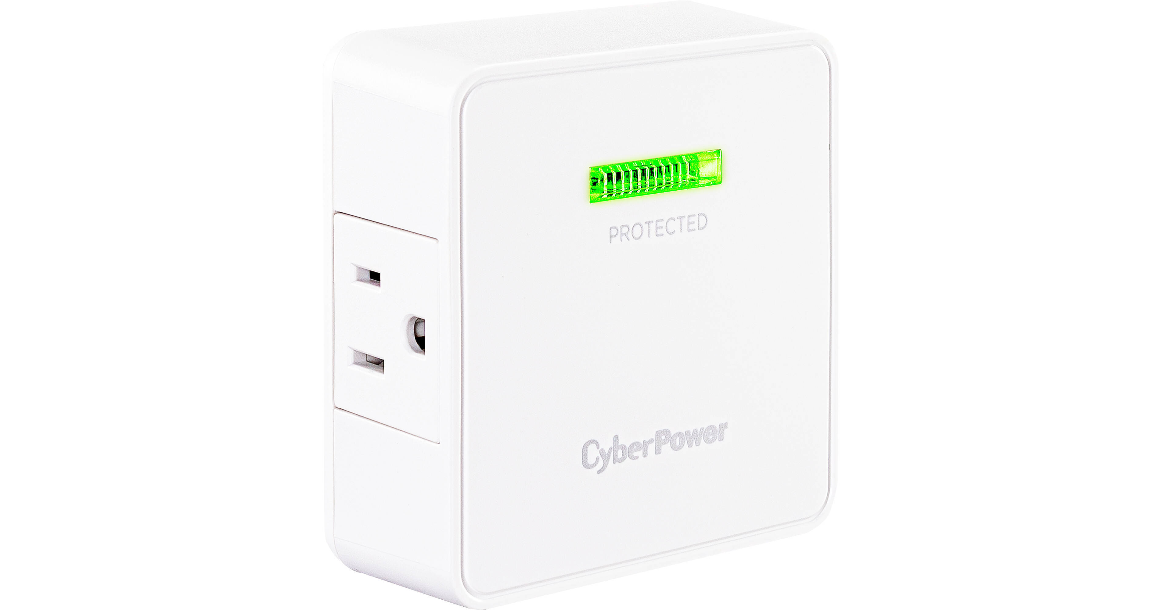 CyberPower HT200W 2Outlet 1500 Joule Surge Protector HT200W B&H