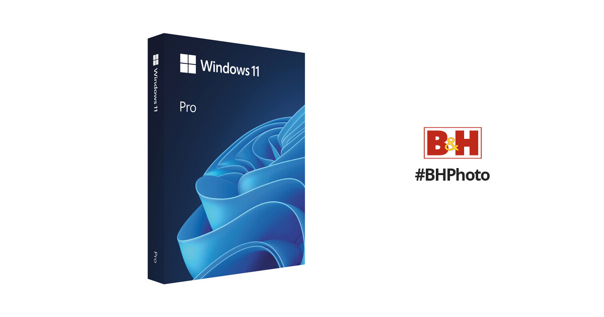 Microsoft Windows 11 Pro (64-Bit, USB Flash Drive) HAV-00162 B&H