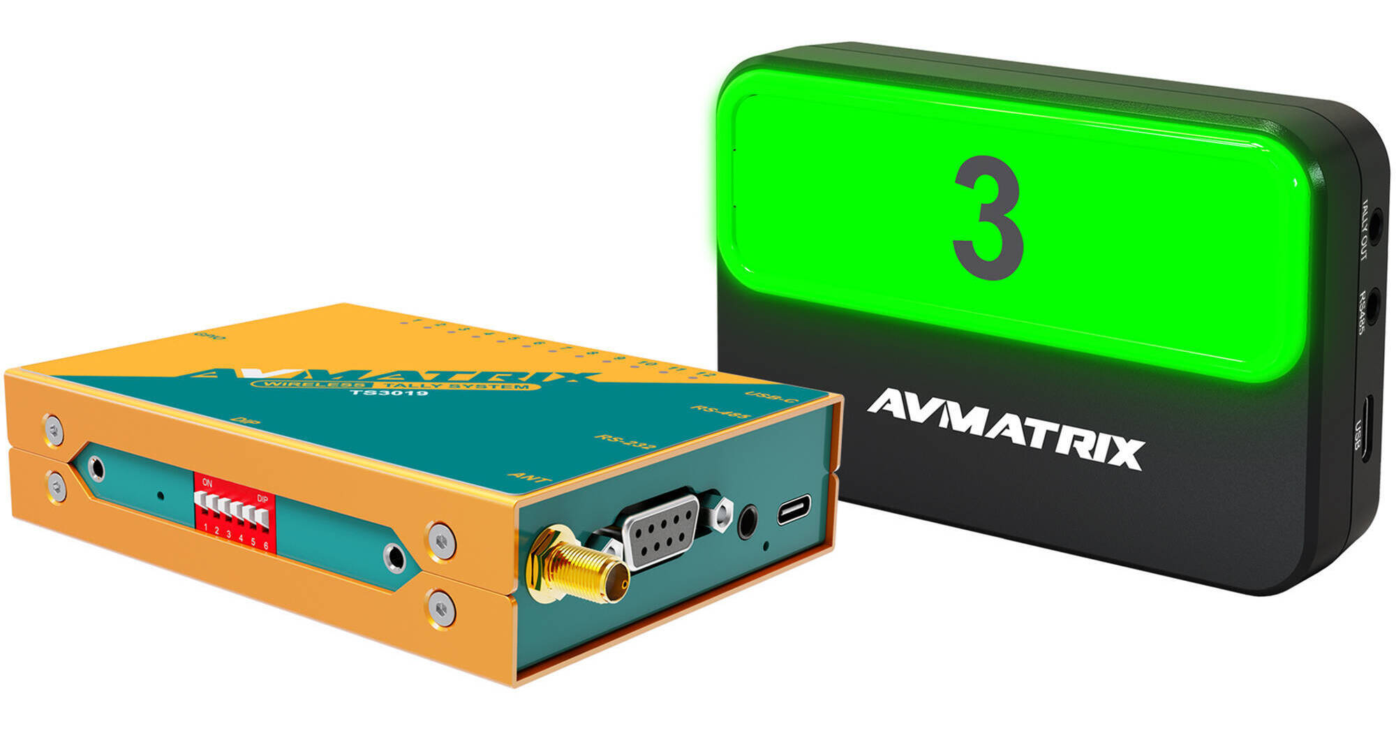 AVMATRIX Wireless MultiCamera Tally Light System TS30196 B&H