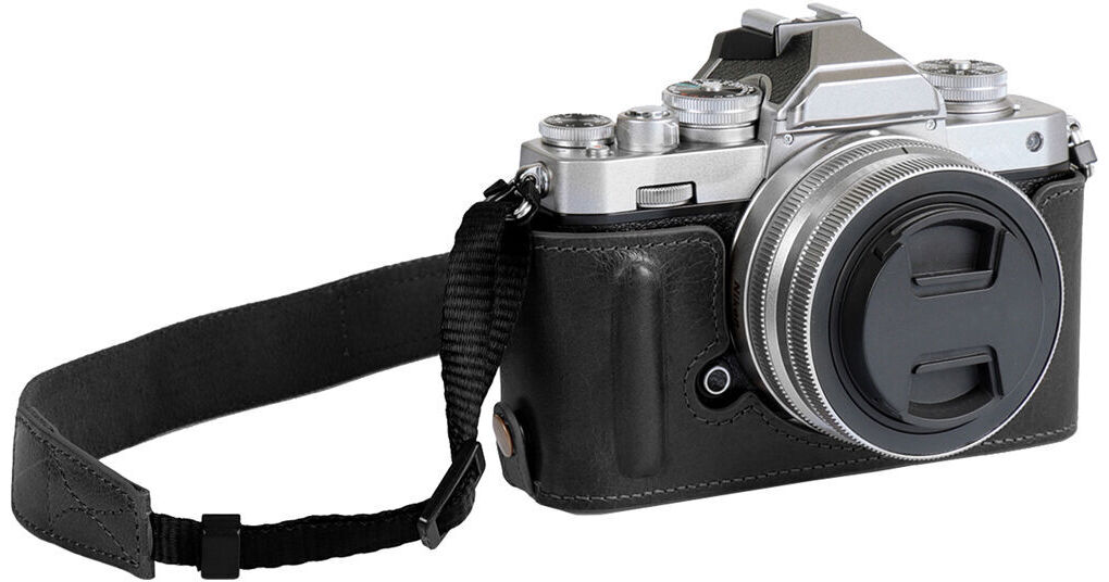 MegaGear Leather Half Case for the Nikon Zfc (Black) MG2016 B&H