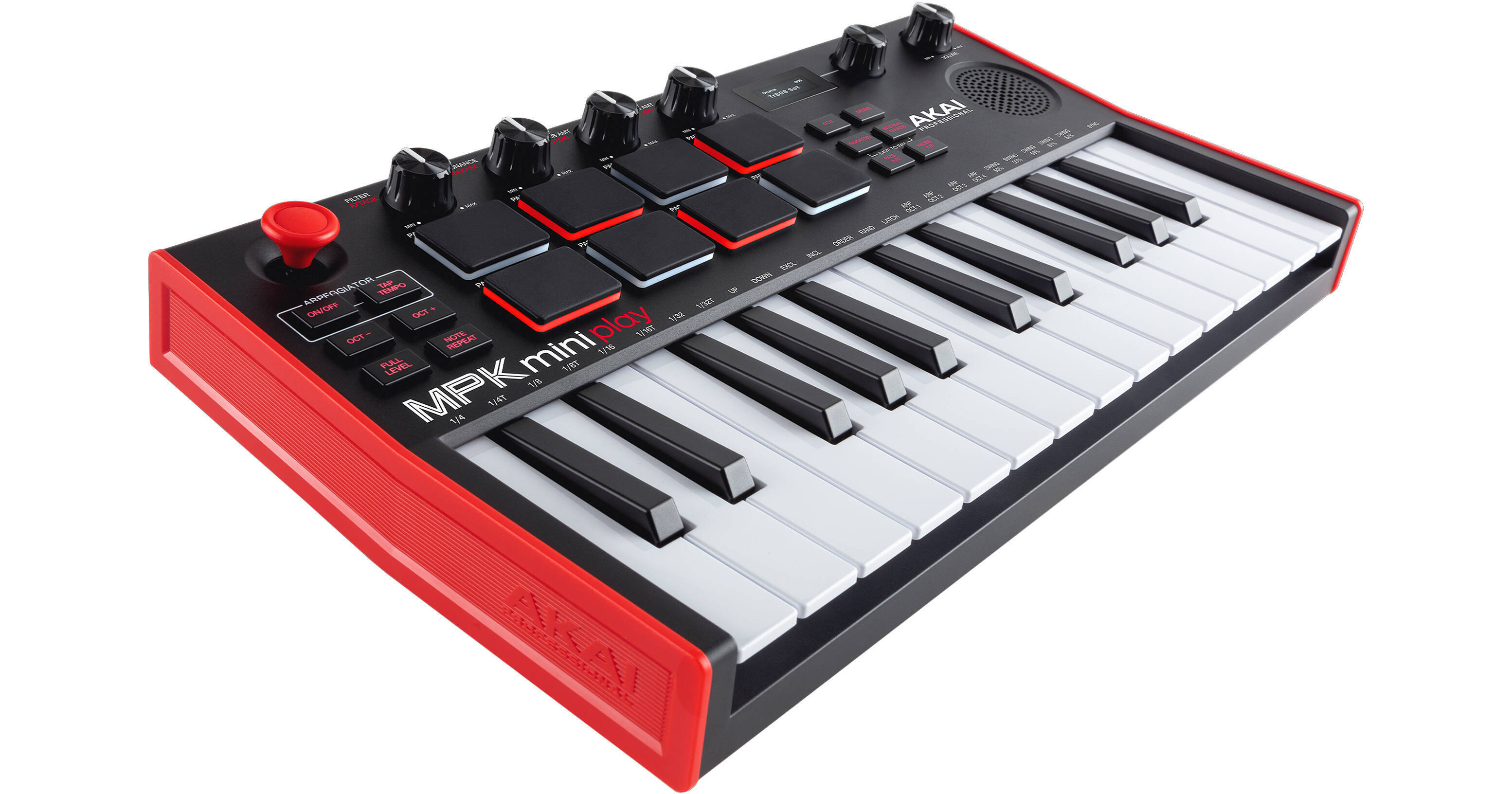  AKAI Professional MPK Mini Play MK3 - MIDI Keyboard Controller  with Built in Speaker and Sounds Plus Dynamic Keybed, MPC Pads and Software  Suite,Black : Everything Else