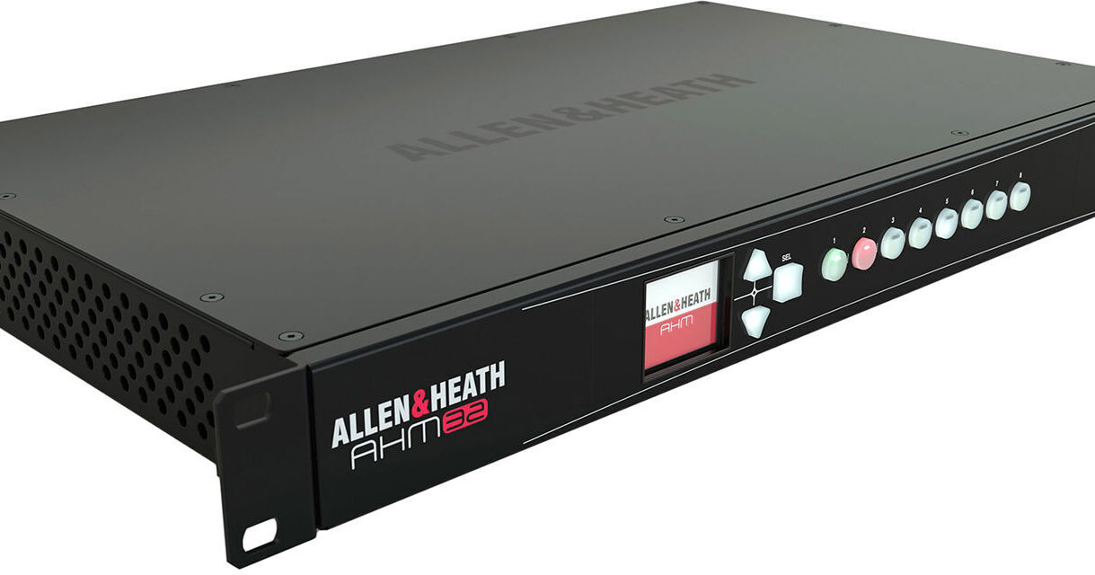 ALLEN & HEATH AHM-32 Matrice et processeur audio 32x32 - La