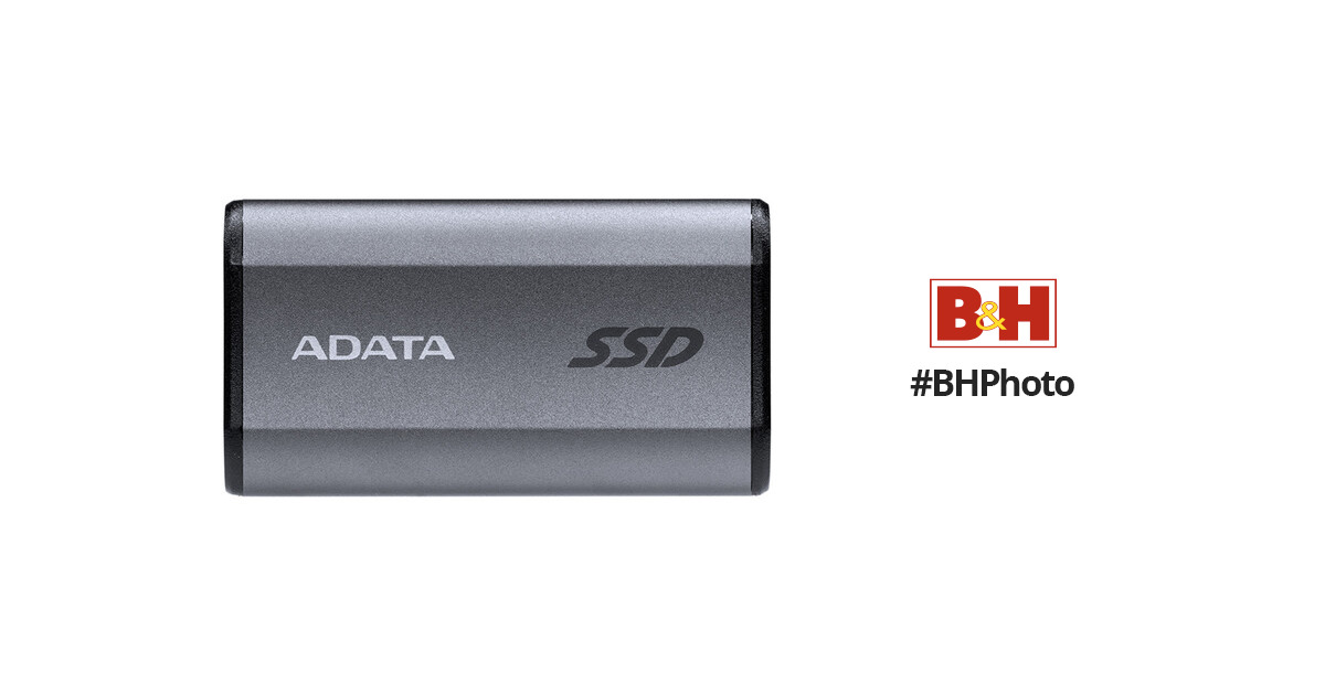 Disco duro SSD externo 1Tb ADATA SE880 USB 3.2 Gris