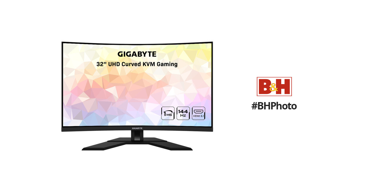 Gigabyte M32U 31.5 16:9 4K 144 Hz FreeSync IPS Gaming M32U B&H