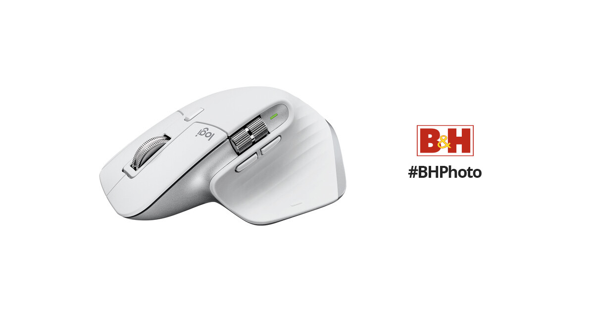 tvivl skjorte Bøde Logitech MX Master 3S Wireless Mouse (Pale Gray) 910-006558 B&H