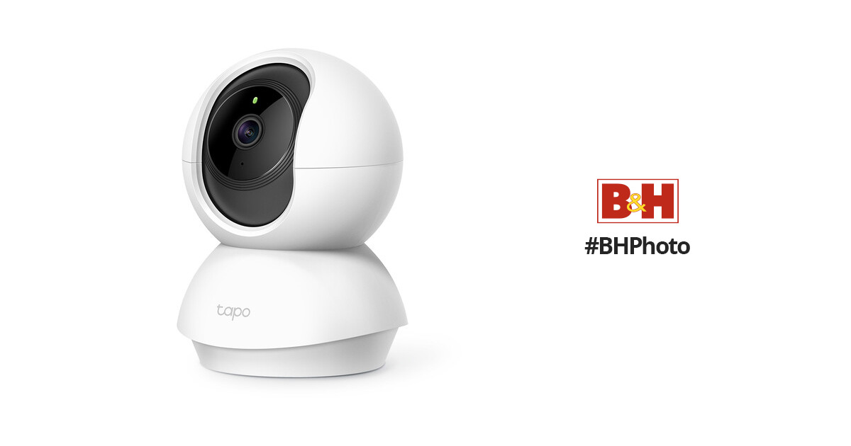 Tapo TAPO C210 3 Megapixel HD Network Camera - 30 ft Night Vision - H.264 -  2304 x 1296 Fixed Lens - CMOS - Alexa, Google Assistant Supported