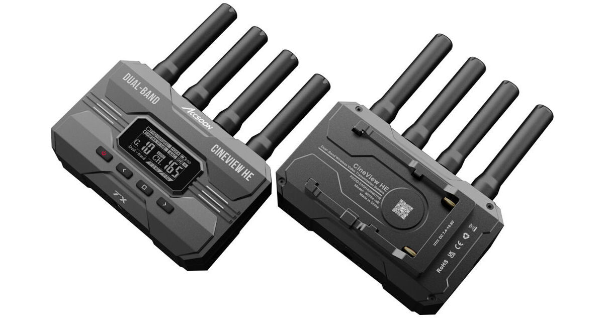 Accsoon CineView HE Multi-Spectrum Wireless Video Transmission System