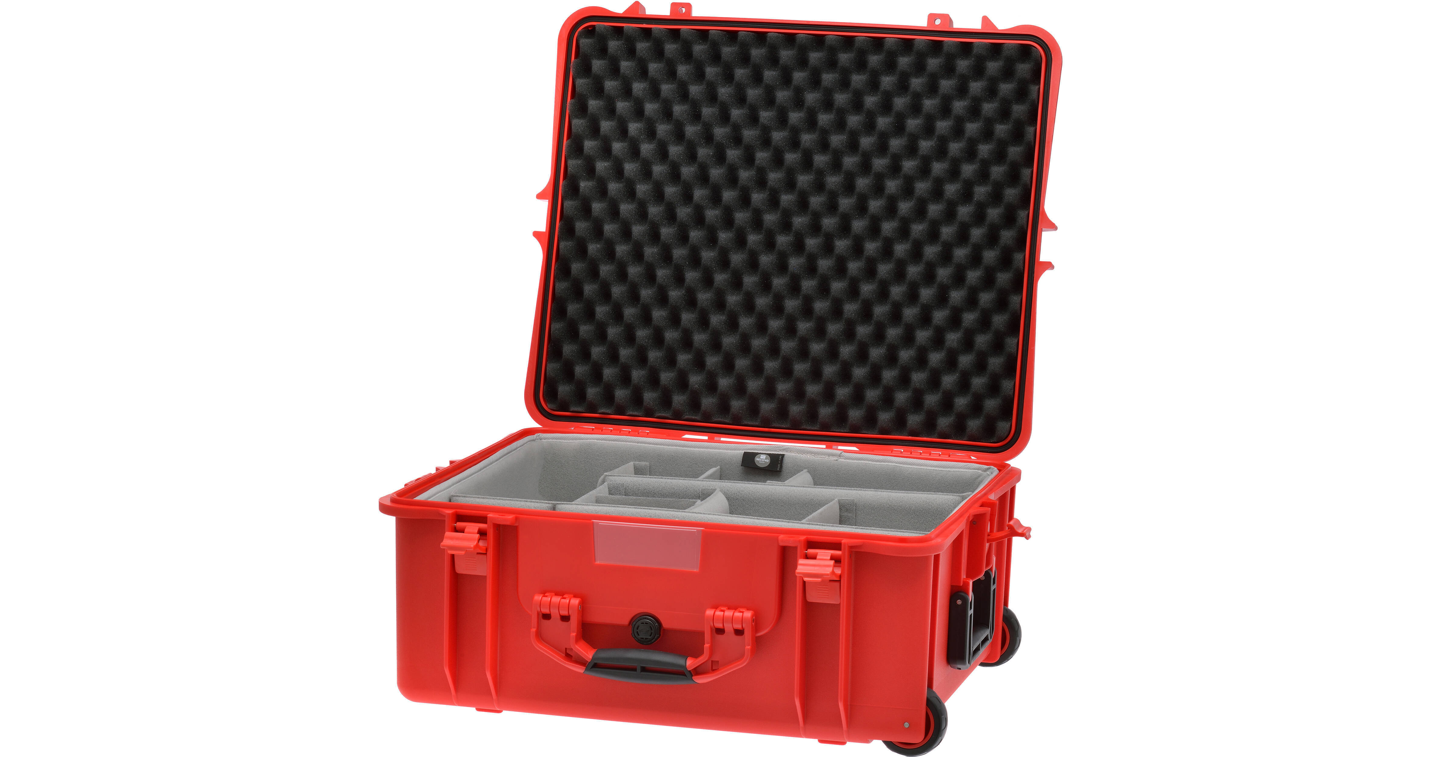 HPRC 2700 Wheeled Hard Case with Second Skin (Red)