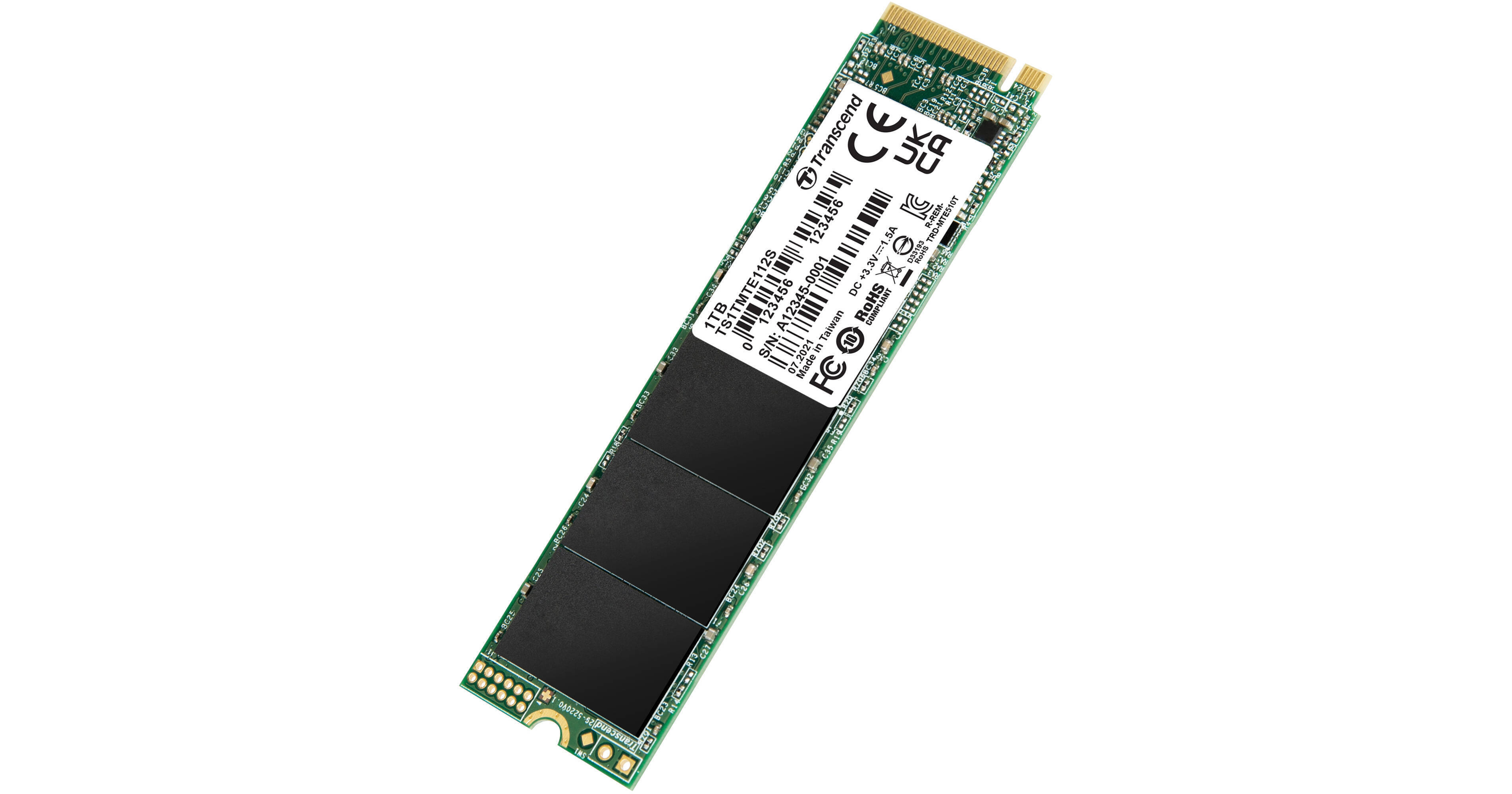 Transcend 1TB 112S M.2 PCIe 3.0 x4 SSD