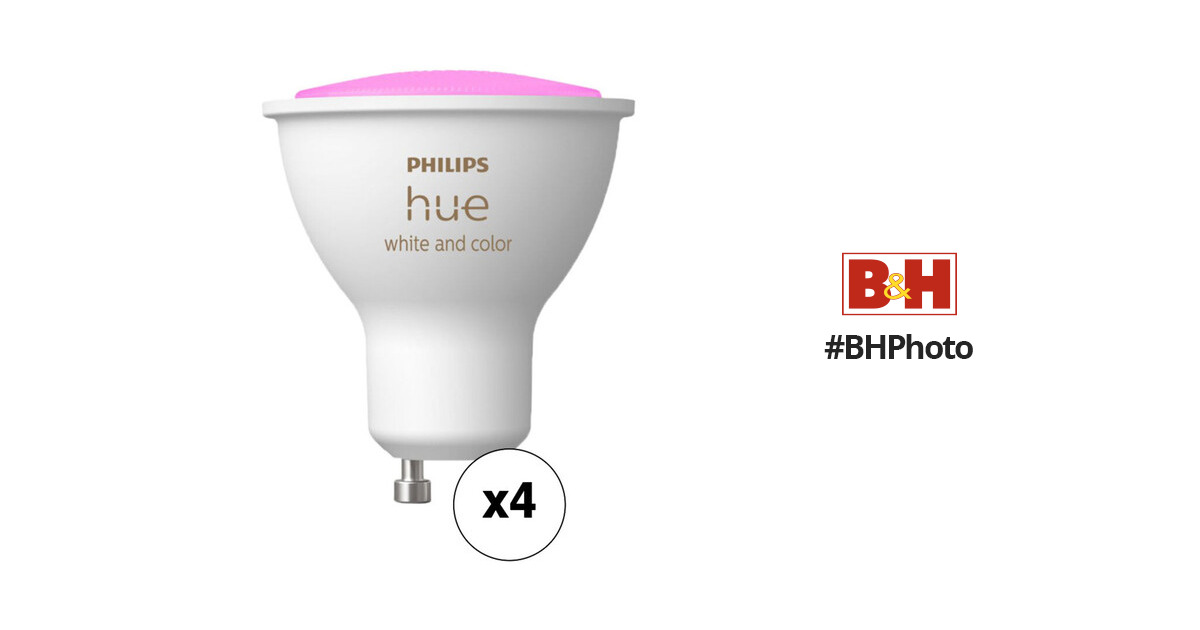 Philips Hue White and Color Ambiance Kit 3 Ampoules LED GU10 4,3W