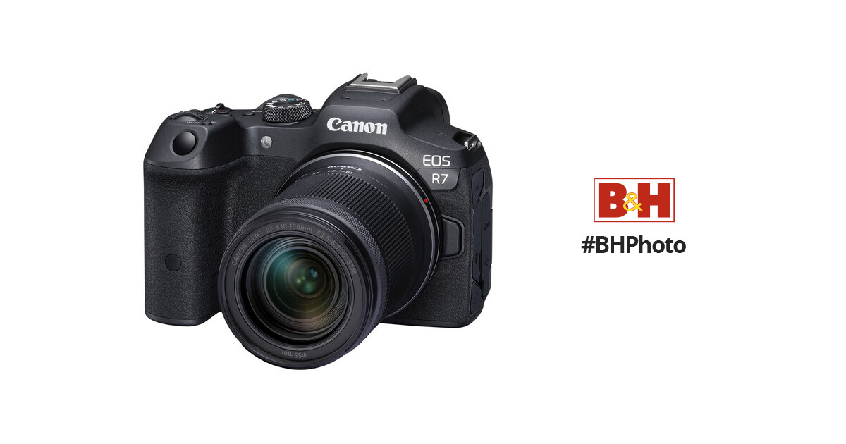 Appareil photo Canon EOS R7 + objectif RF-S 18-150mm STM