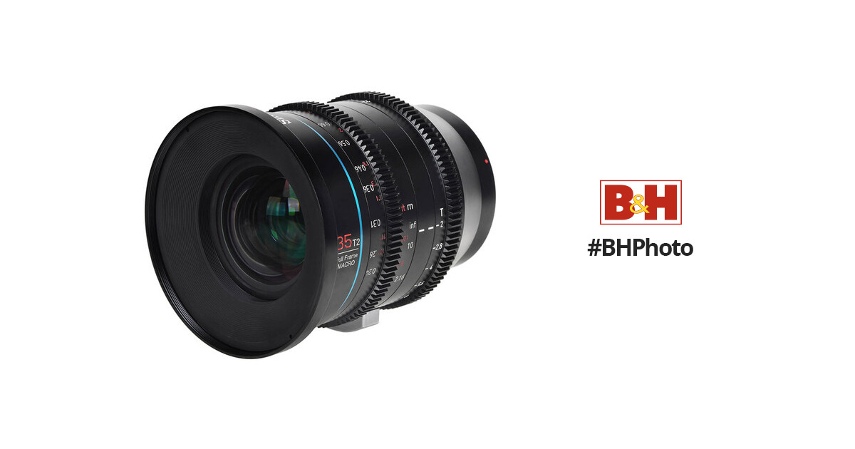 Sirui Jupiter 35mm T2 Full Frame Macro Cine Lens (EF Mount)