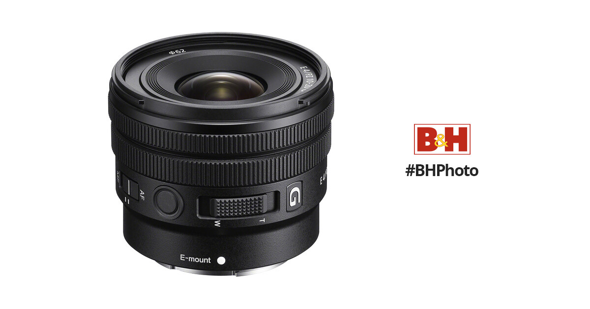 Sony E 10-20mm f/4 PZ G Lens SELP1020G B&H Photo Video