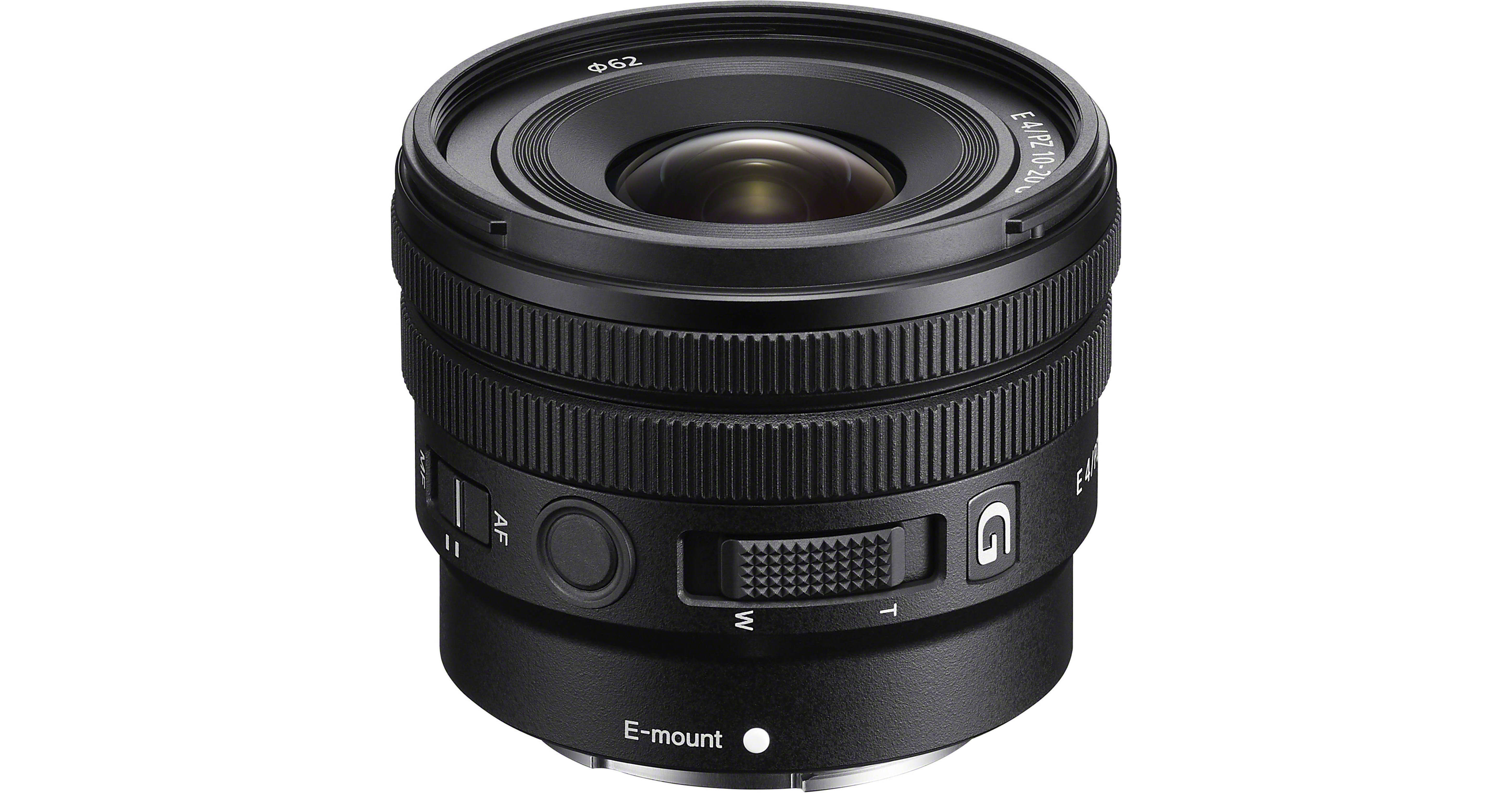 Sony E 10-20mm f/4 PZ G Lens