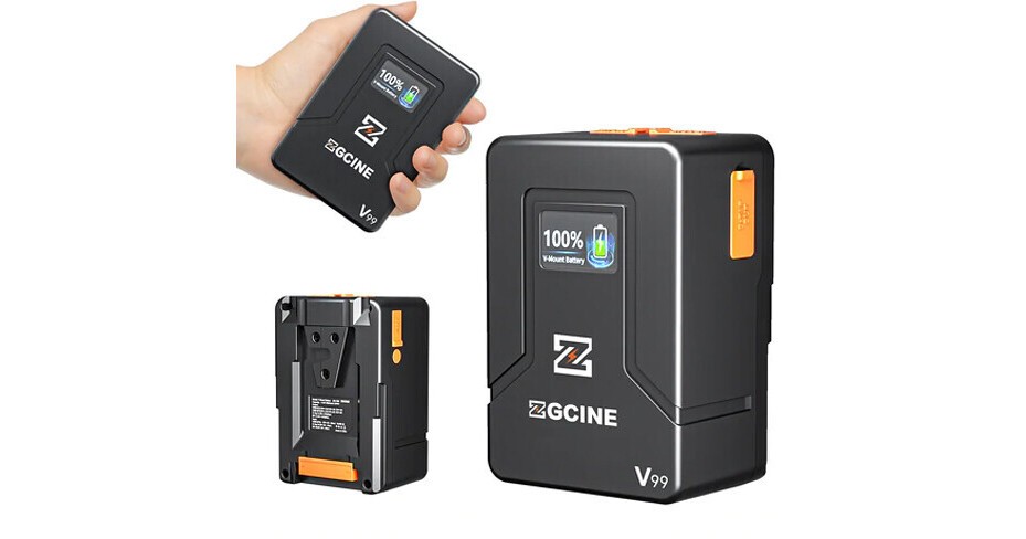 ZGCINE ZG-V99 V-Mount Battery (99Wh) ZG-V99 B&H Photo Video