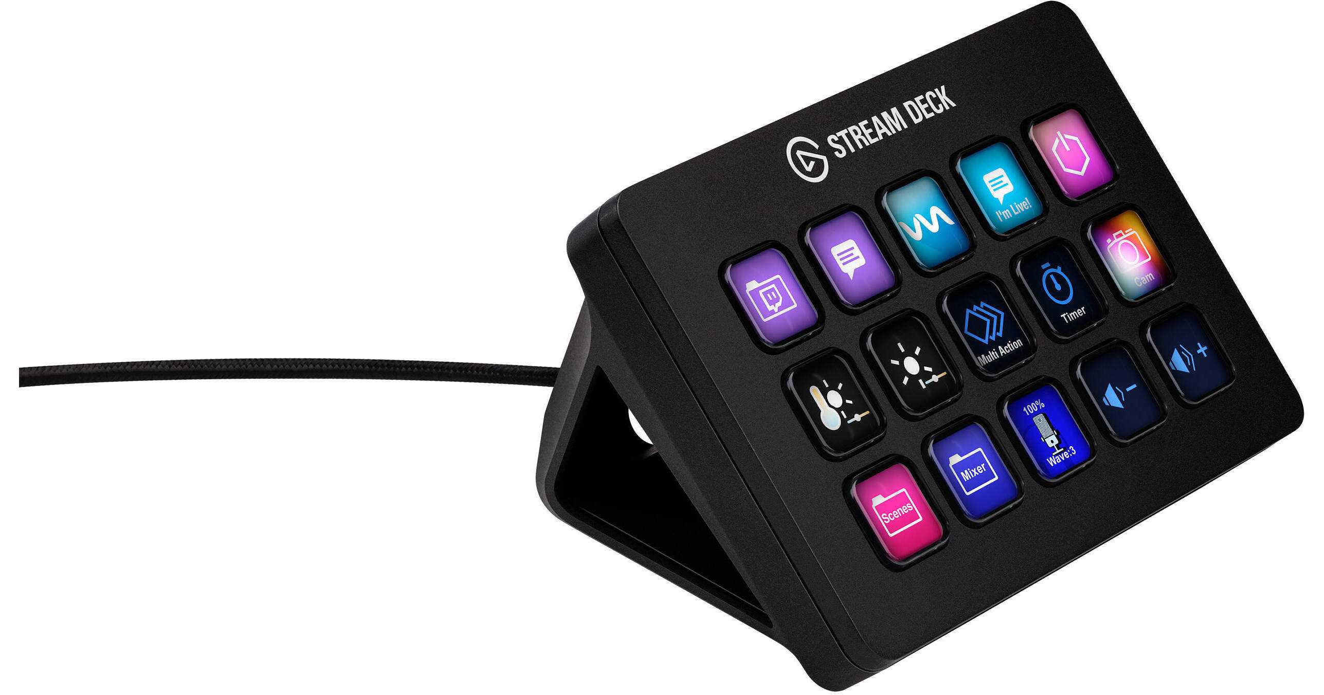 Elgato Stream Deck MK2 (Black) 10GBA9901 B&H Photo Video