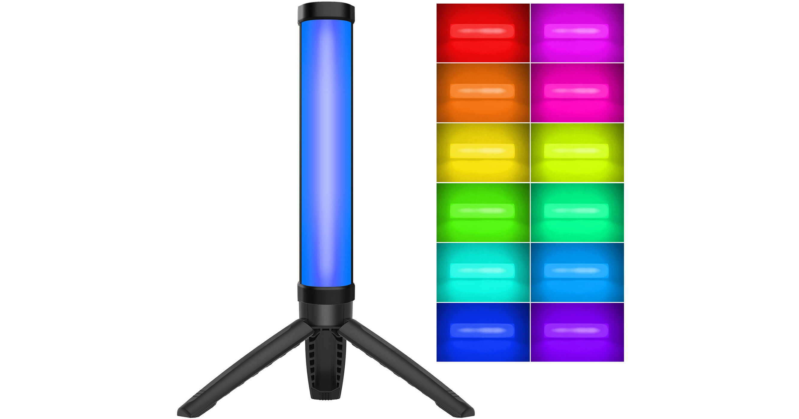 FLASHOOT FLT6 RGB LED Tube Light FLT6 B&H Photo Video