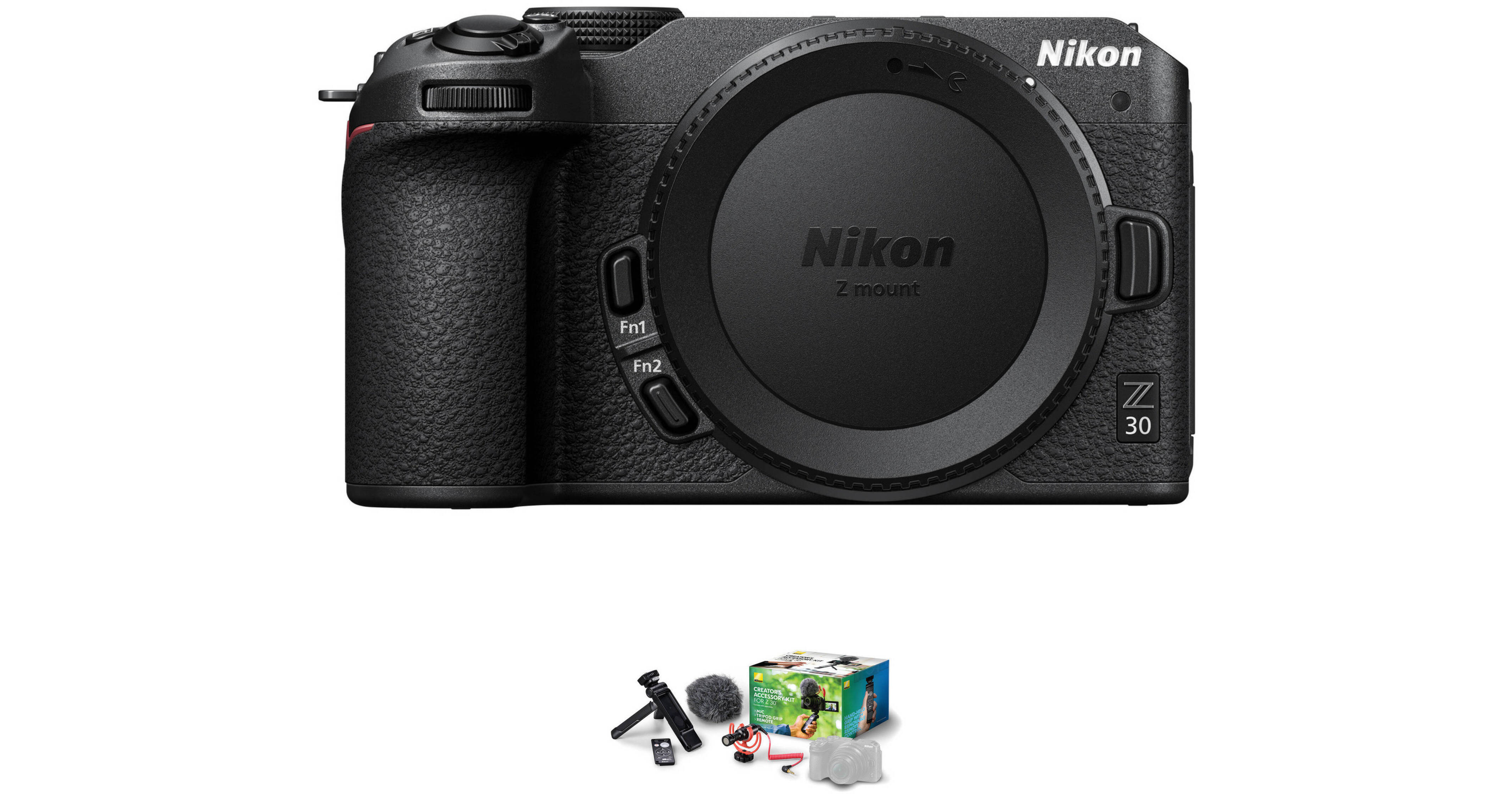 Nikon Z30 Mirrorless Camera with Creator's Accessory Kit B&H