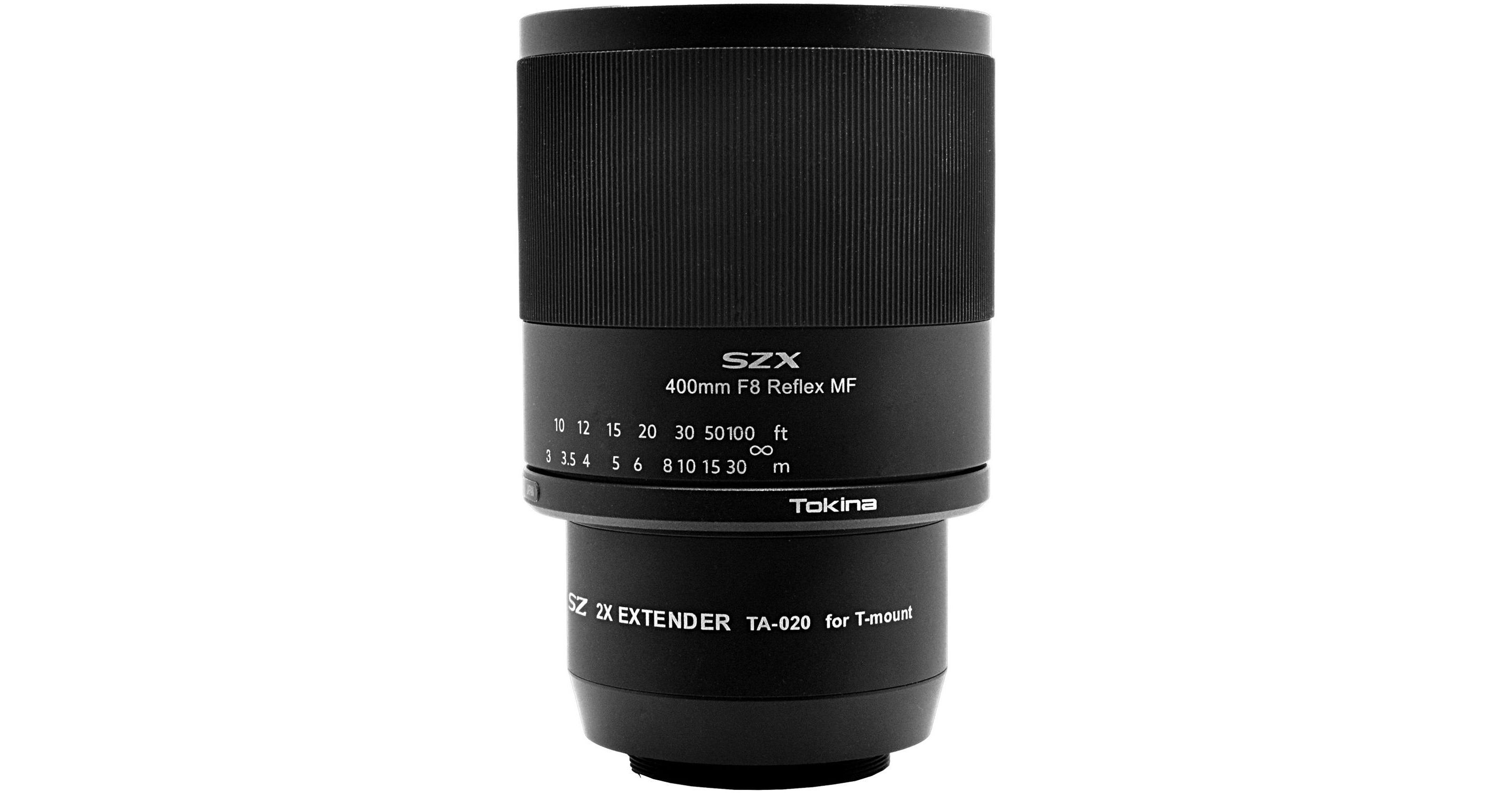Tokina SZX 400mm f/8 Reflex MF Lens with 2x SZXMF400KIT-NZ B&H