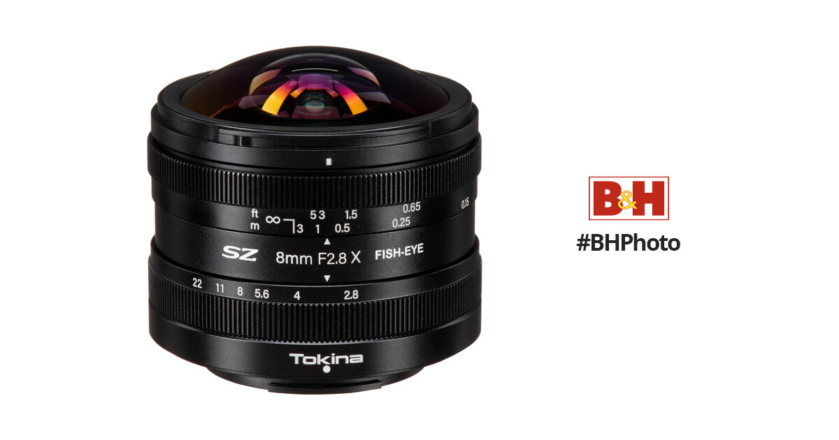 Tokina SZ 8mm f/2.8 Fisheye Lens (FUJIFILM X)