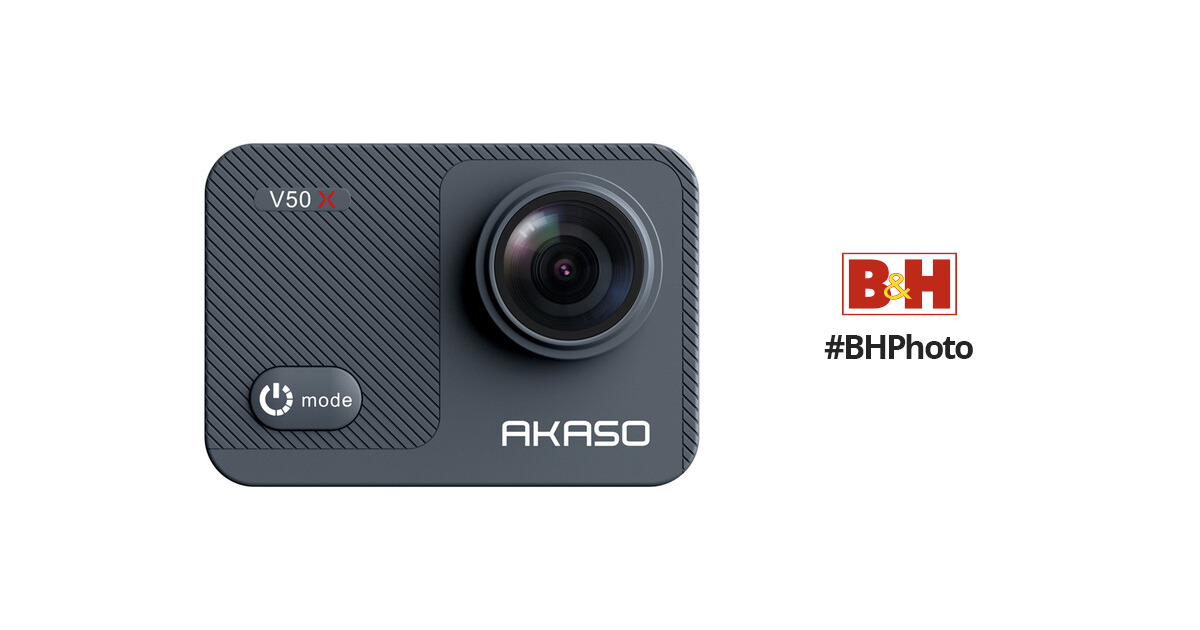 Caméra Sport AKASO V50X Etanche 4k 20 Millions pixels Avec 32Go