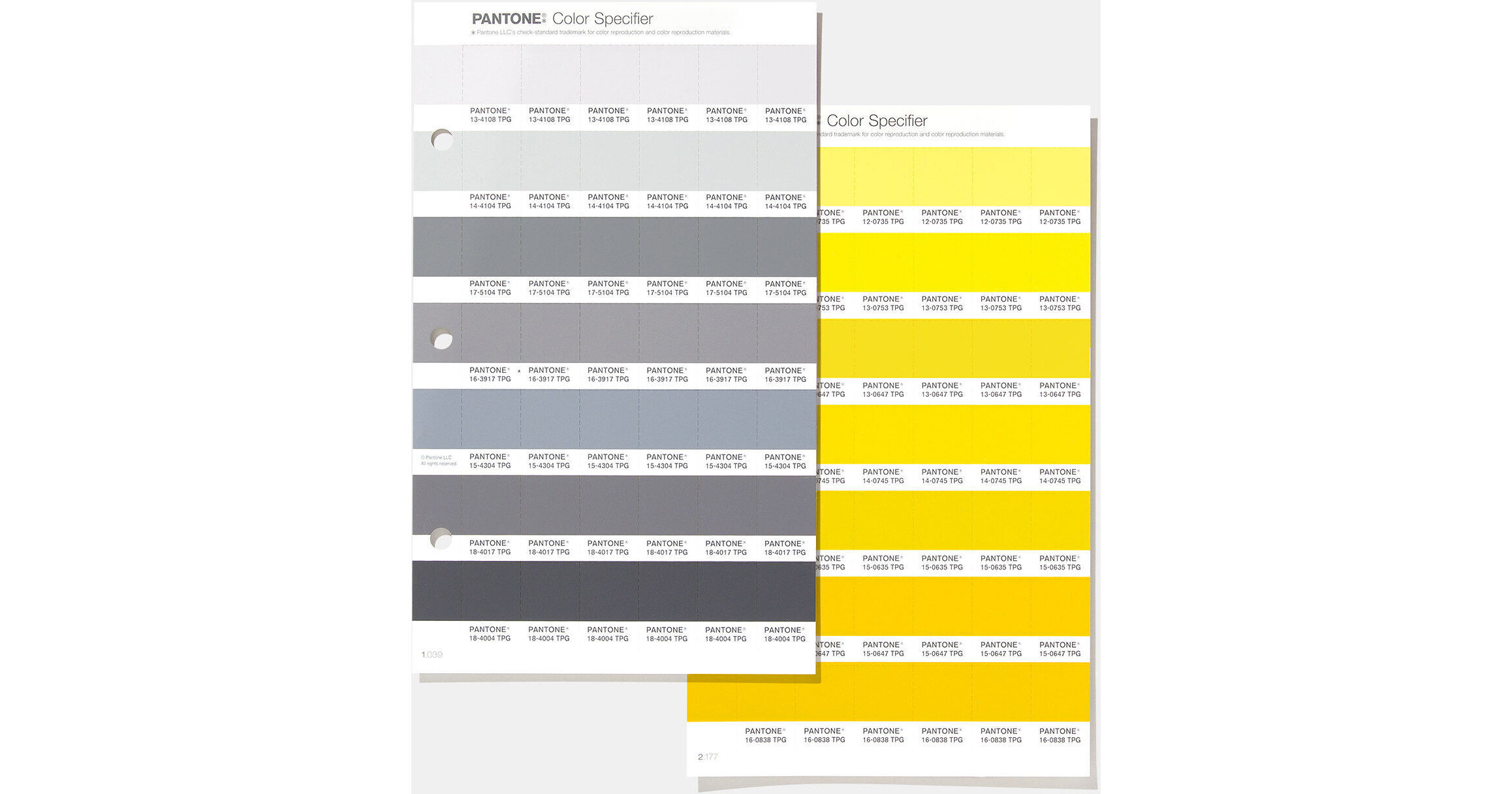 Pantone Fhi Specifier Replacement Pages Fhi Prp Bandh Photo Video 4799