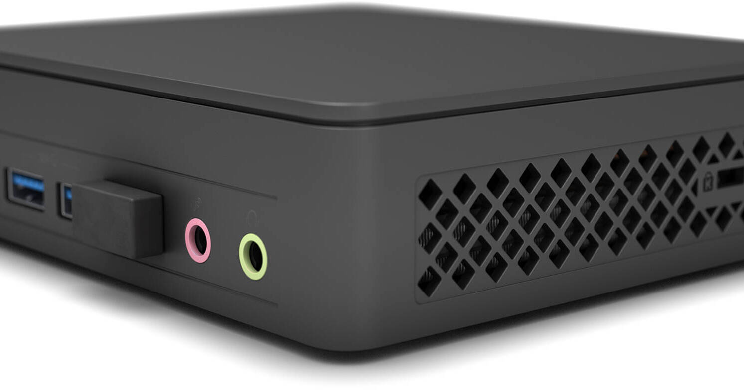 Intel (インテル) NUC 11 Essential Mini PC、Celeron 搭載、4GB DDR4