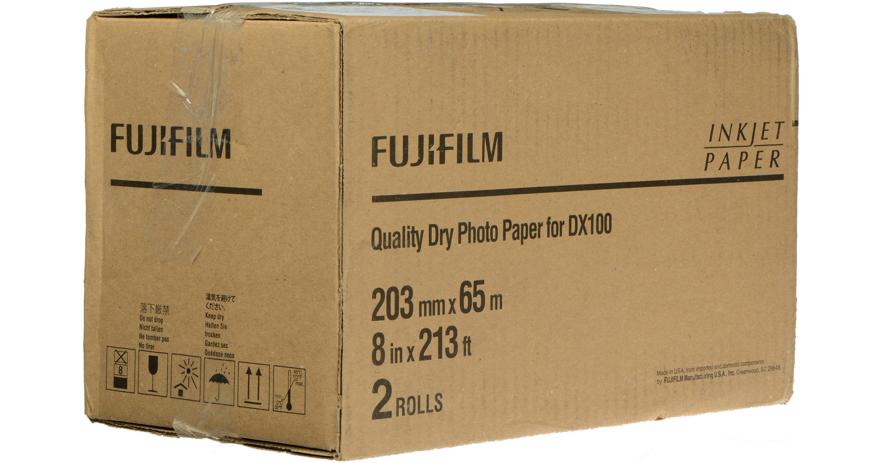 FUJIFILM Inkjet Luster Photo Paper for DX100 Printer 600022726