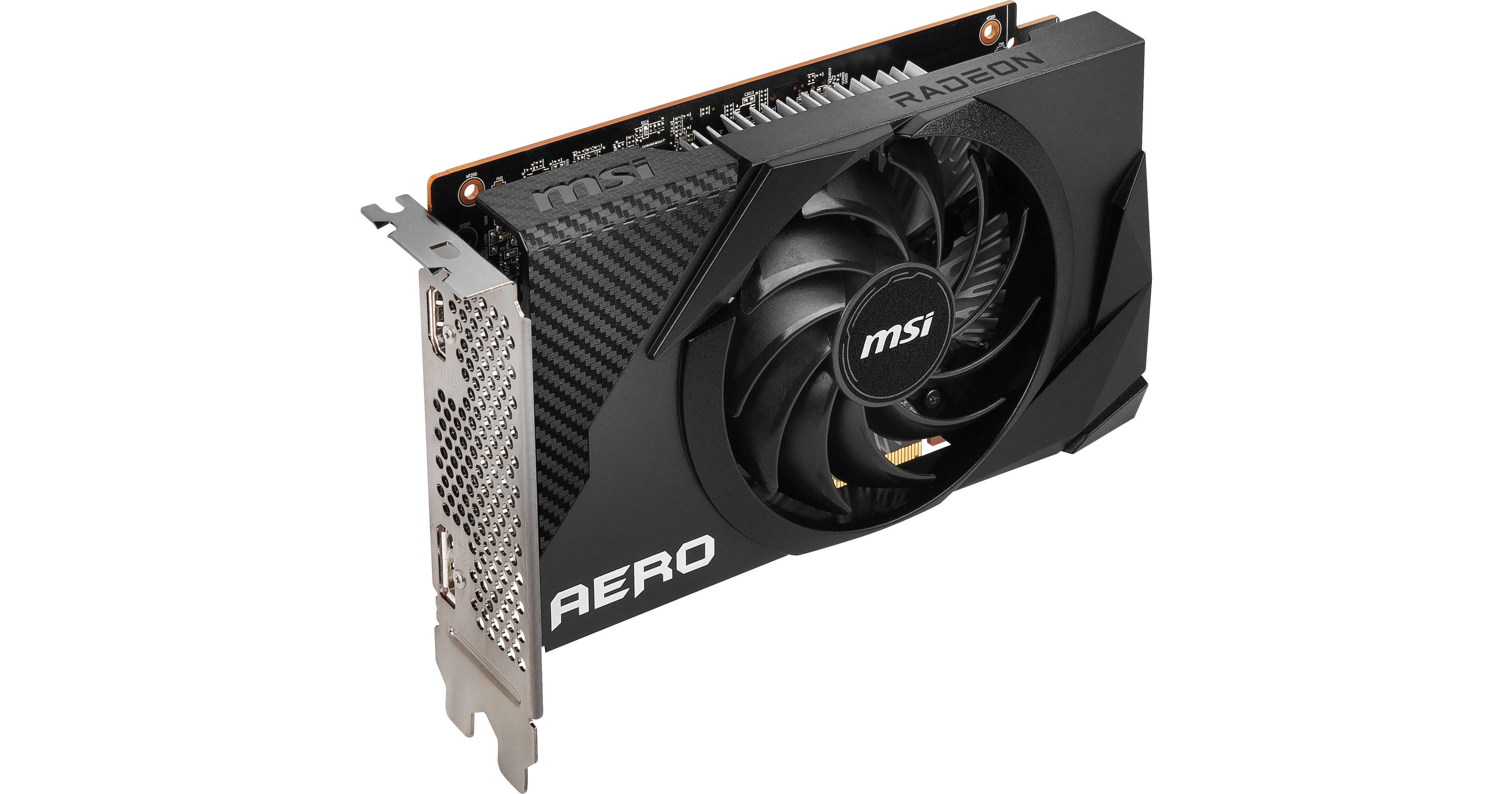 MSI Radeon RX 6400 AERO ITX 4G Graphics Card R6400AITX4 B&H