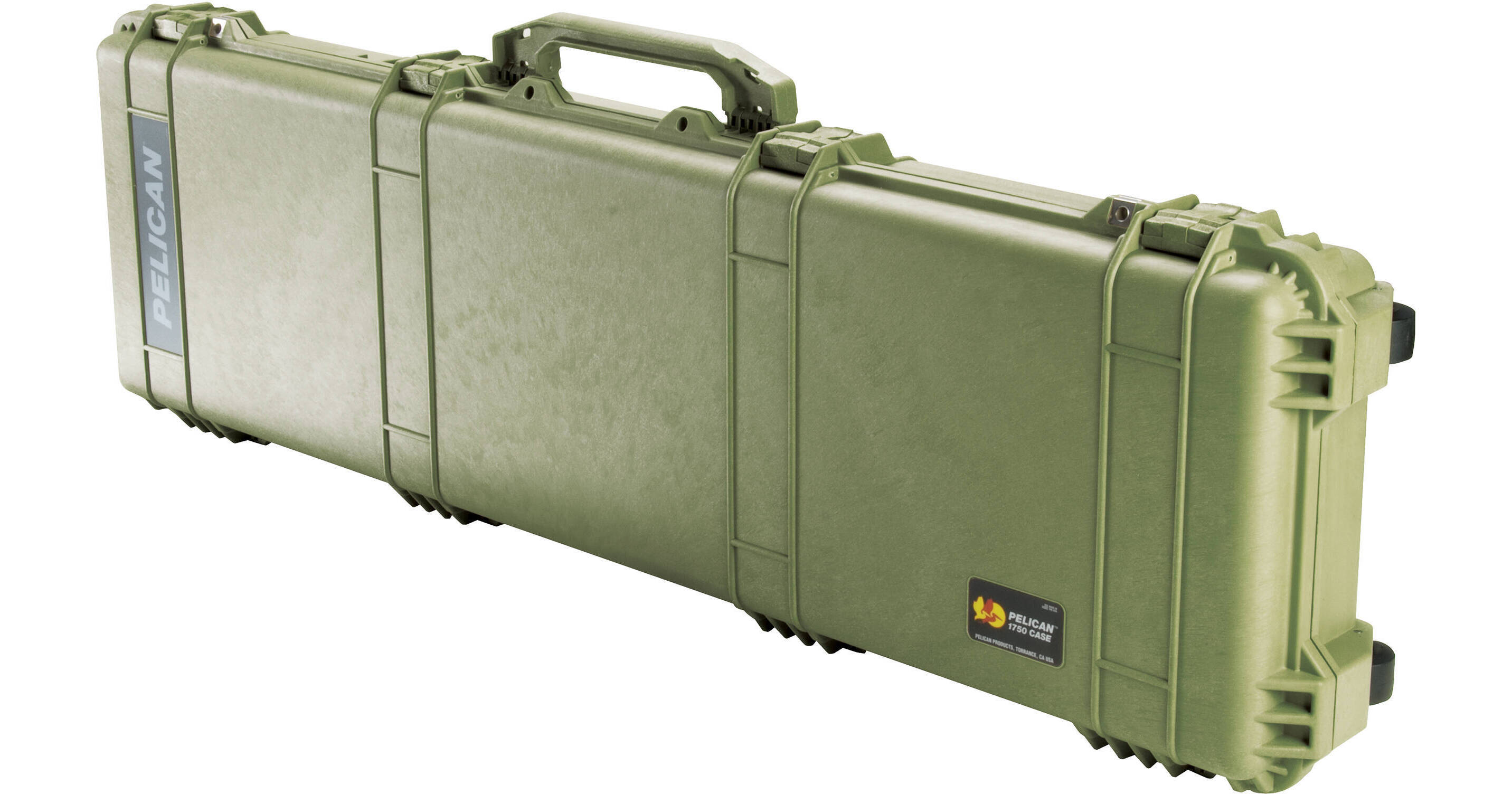 Pelican 1750 Protector Wheeled Long Case (Olive Drab Green)