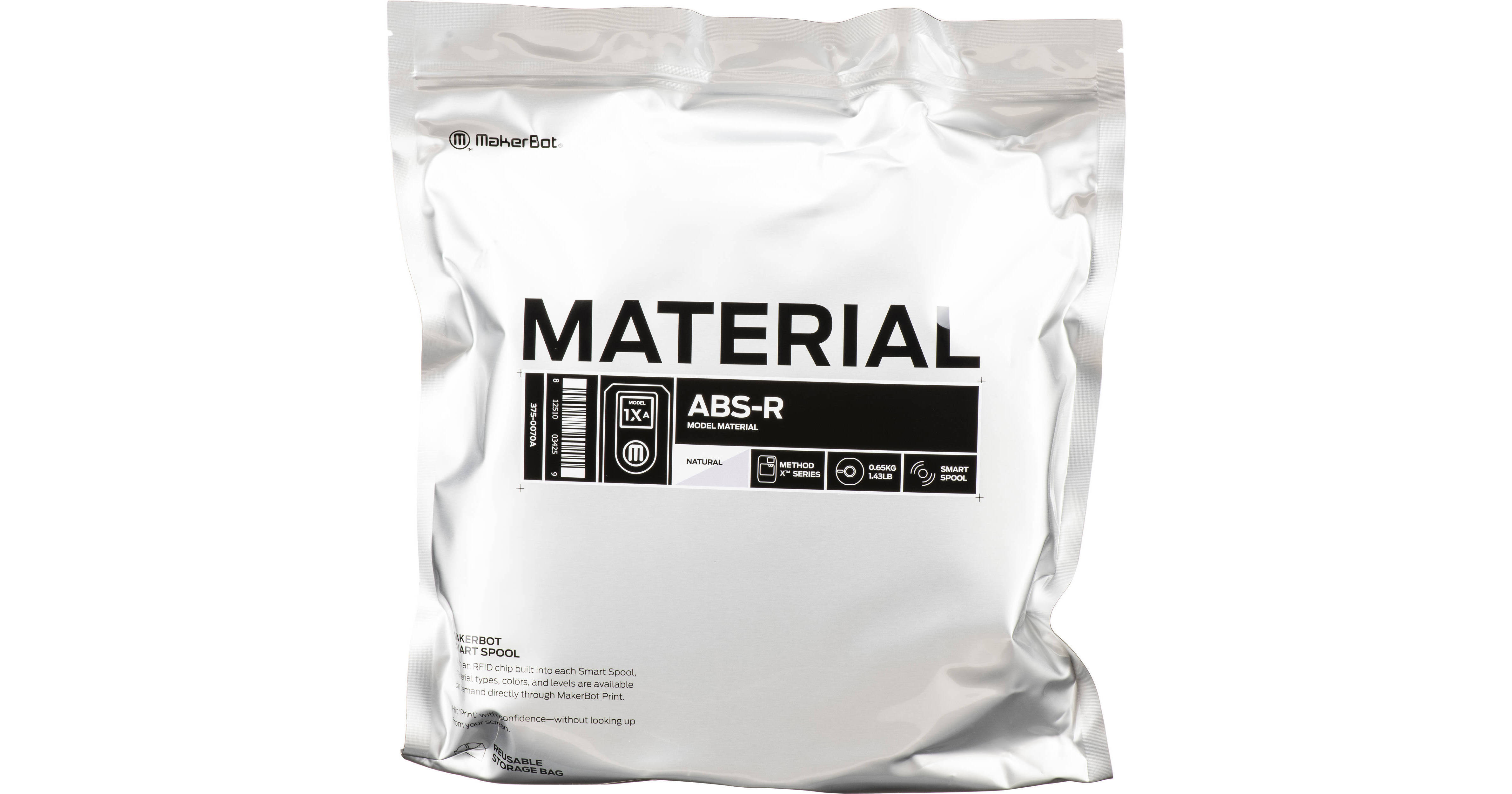 MakerBot 1.75mm METHOD X ABSR Filament 3750070A B&H Photo Video