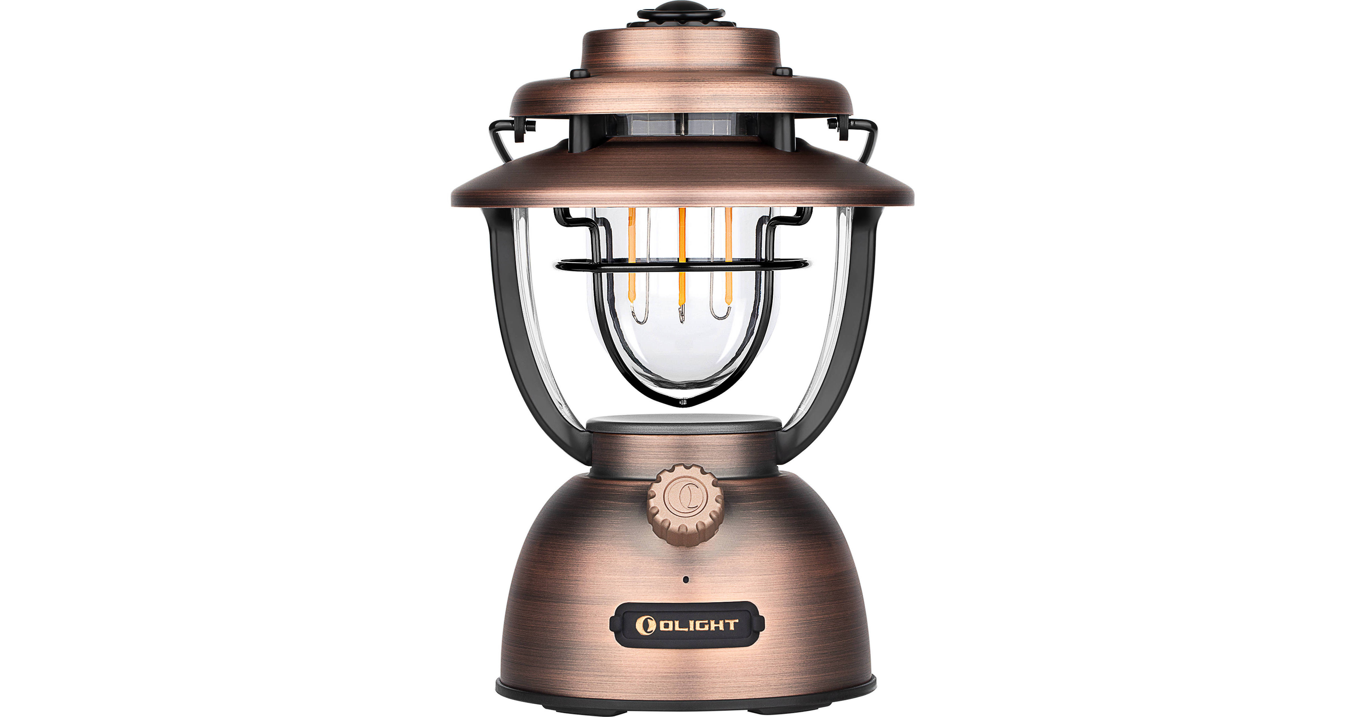 Olight Olantern CLassic Mini Camping Lantern Copper Metal 300 Lumens