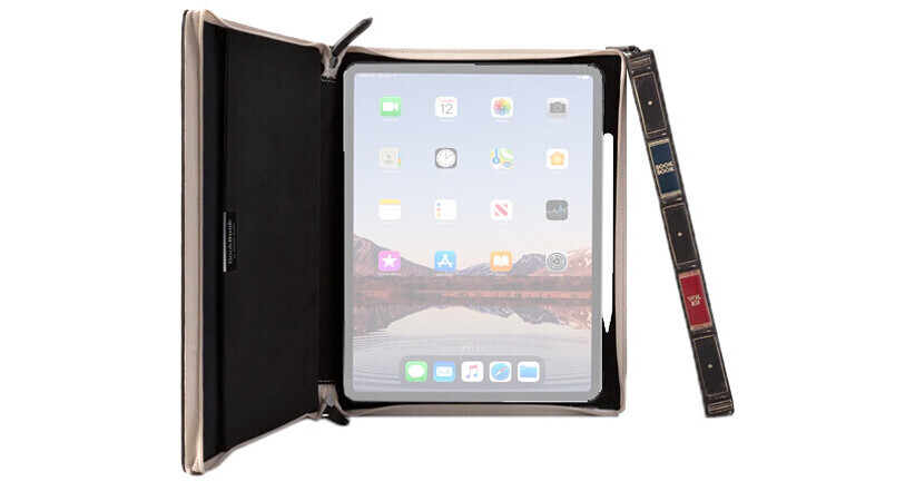  Twelve South BookBook for iPad Air/Pro 10.5  Hardback Leather  case, Pencil Storage and Easel for iPad Pro/Air + Apple Pencil : Automotive