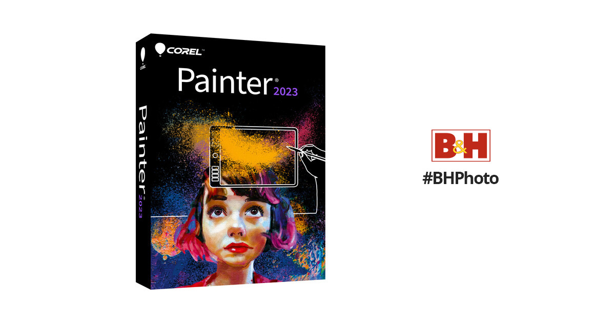 Corel Painter 2023 (Box with Download Code)