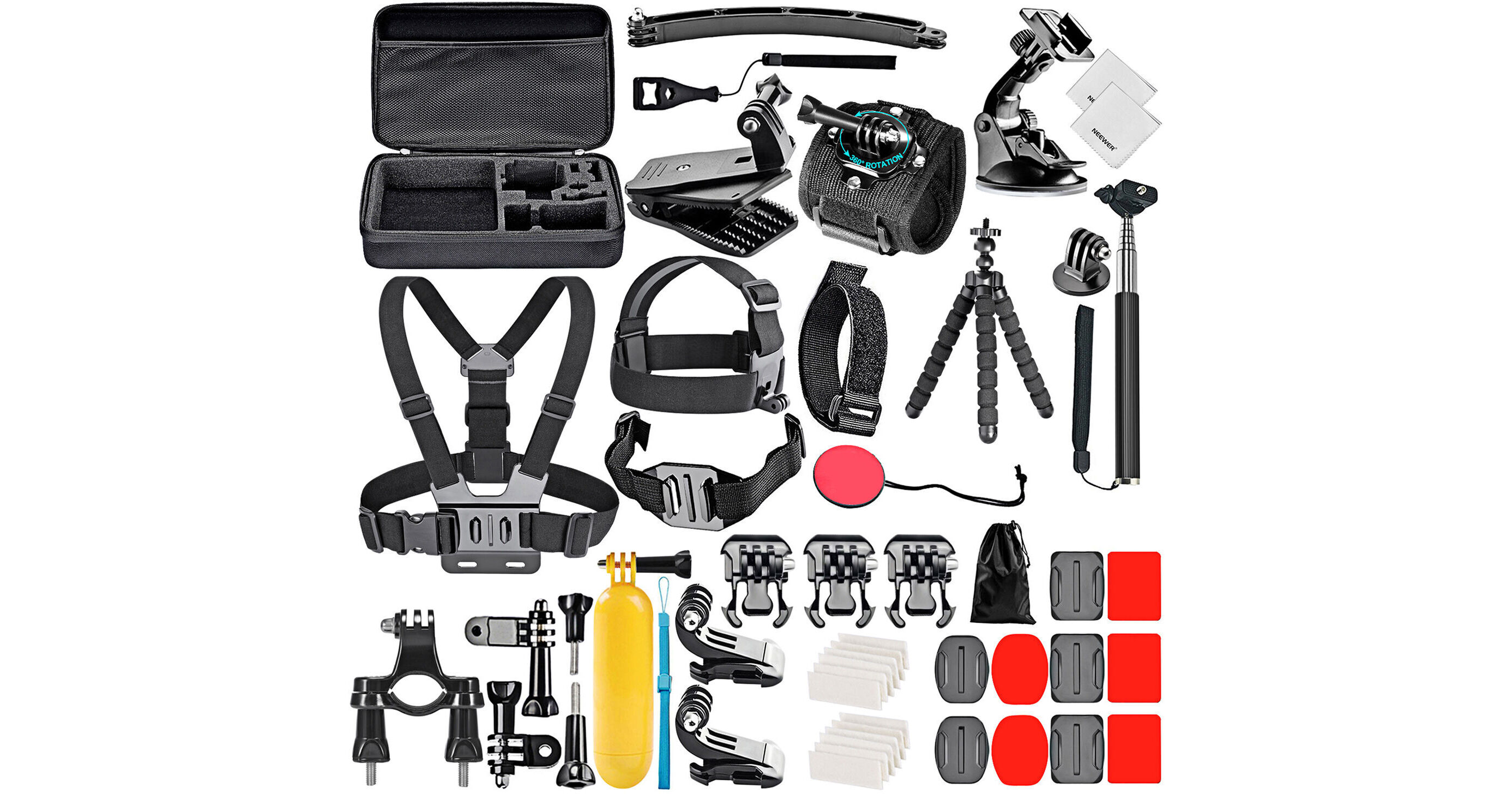 Neewer 50in1 Action Camera Accessory Kit 66600011 B&H Photo