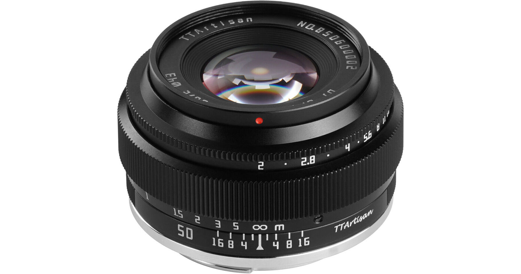 TTArtisan 50mm f/2 Lens for FUJIFILM X (Black) F5020-B-X B&H