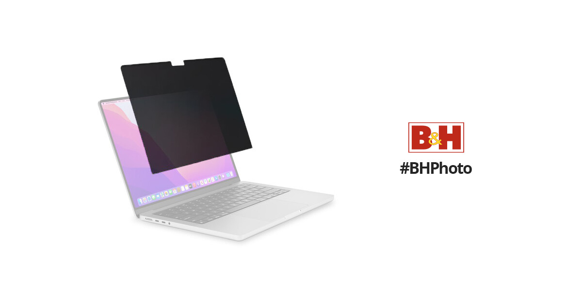 K58371WW Kensington MagPro Elite Magnetic Privacy Screen for MacBook Pro 16” 