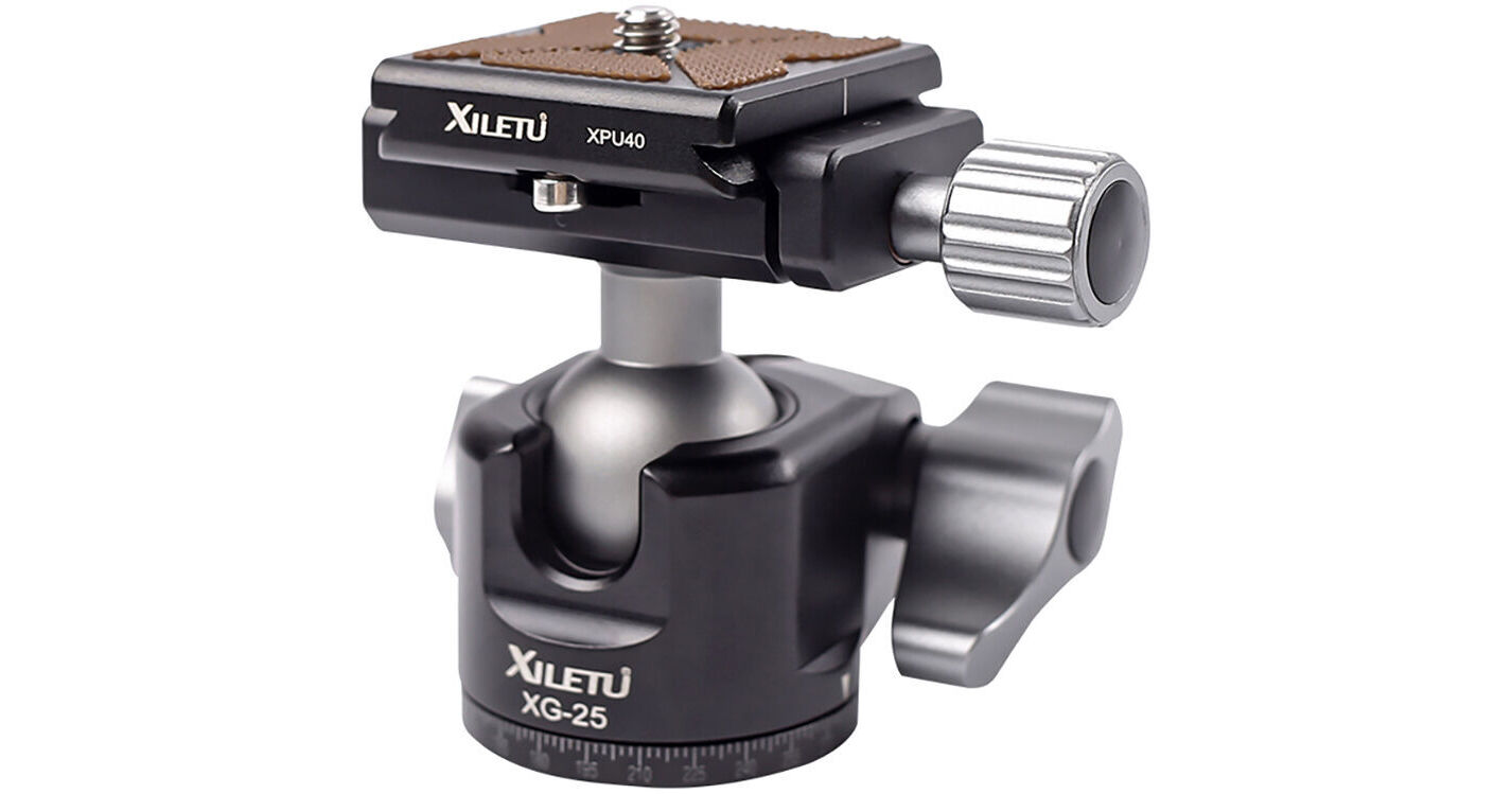 XILETU XG25 ArcaType Panoramic LowProfile Tripod Ball XG25