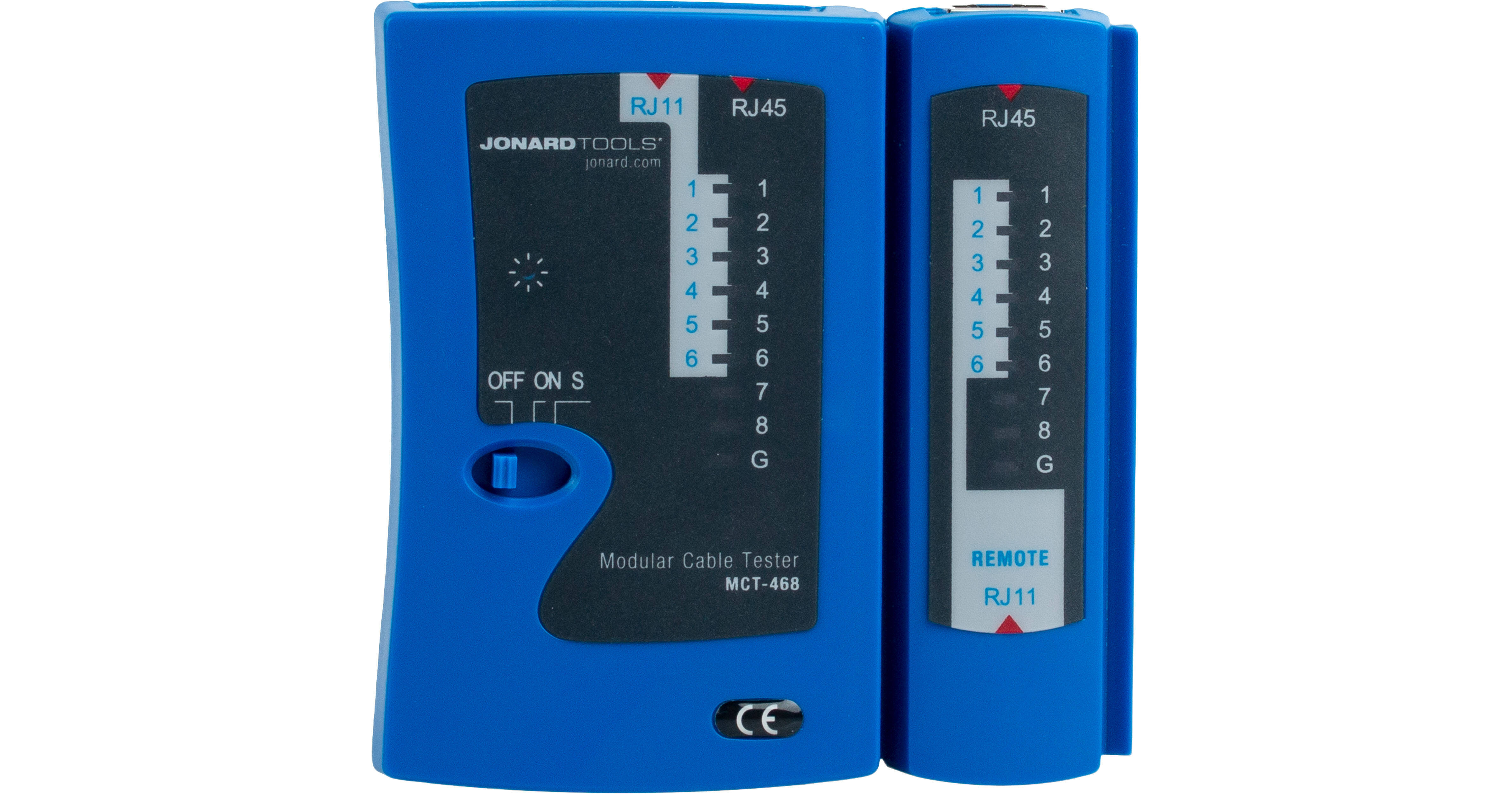 Jonard Tools MCT 468 Modular Cable Tester For RJ11 RJ12 jonard-tools-mct-468-modular-cable-tester-for-rj11-rj12