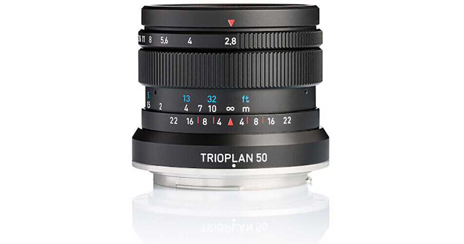 Meyer-Optik Gorlitz Trioplan 50mm f/2.8 II Lens MOG5028IINZ B&H