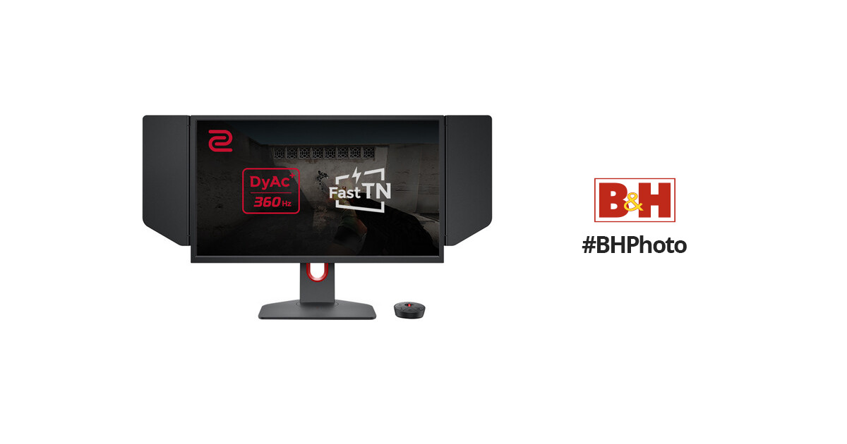 BenQ Zowie XL2566K 24.5 FHD 360Hz DyAc Gaming Monitor 360Hz HDMI DP S  Switch 840046045791