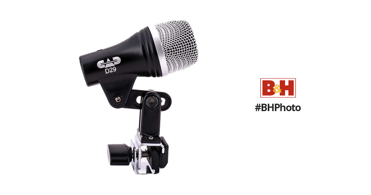 CAD D29 Dynamic Instrument Microphone D29 B&H Photo Video