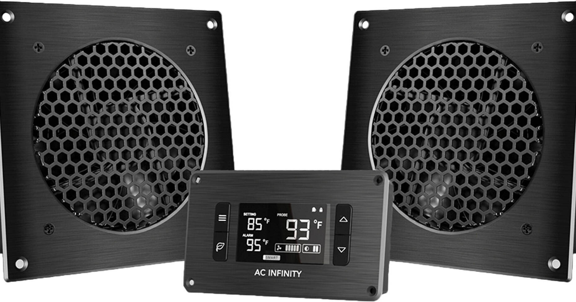 AC Infinity Airplate T8 Home Theater and AV Quiet Cabinet Cooling Dual-Fan  System 6 - My Tankless Water Heater Store