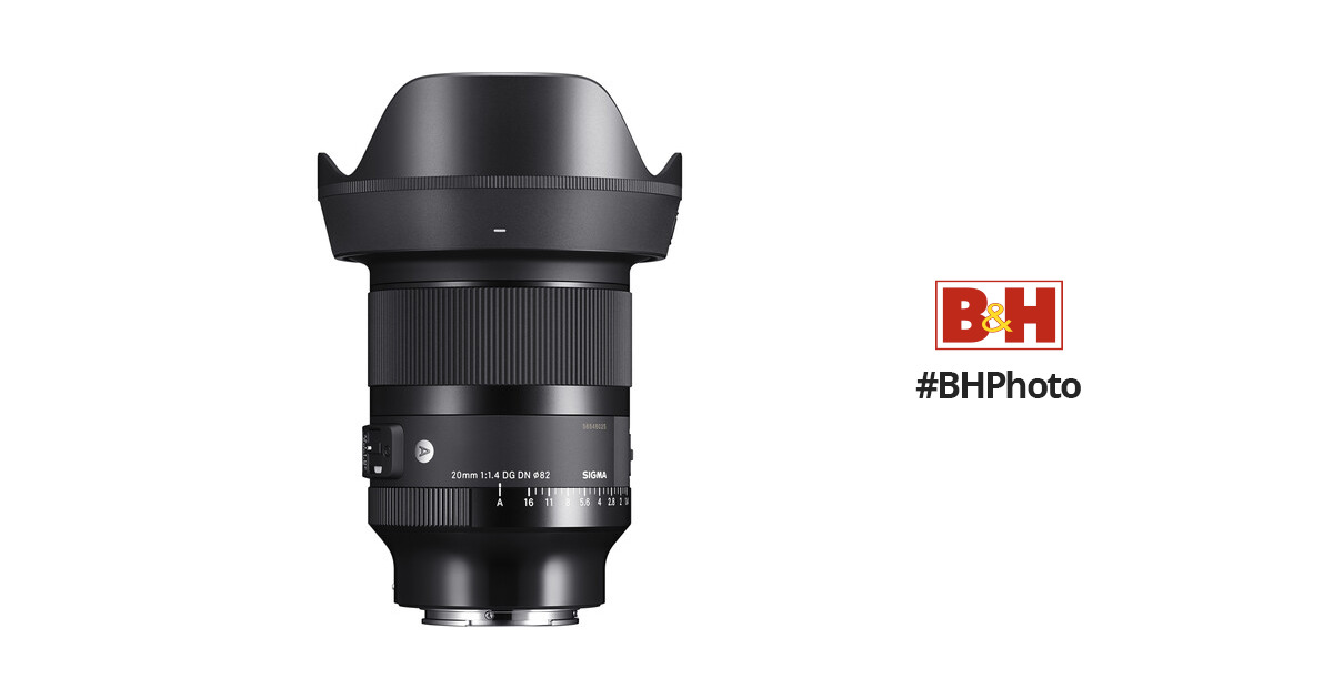 Sigma 20mm f/1.4 DG DN Art Lens for Sony E 414965 B&H Photo Video