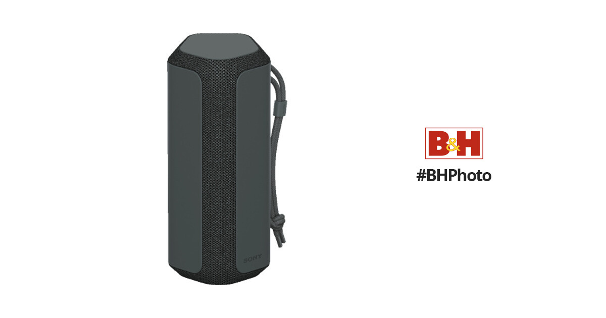 Sony SRS-XE200 Portable Bluetooth Speaker (Black) SRSXE200/B B&H