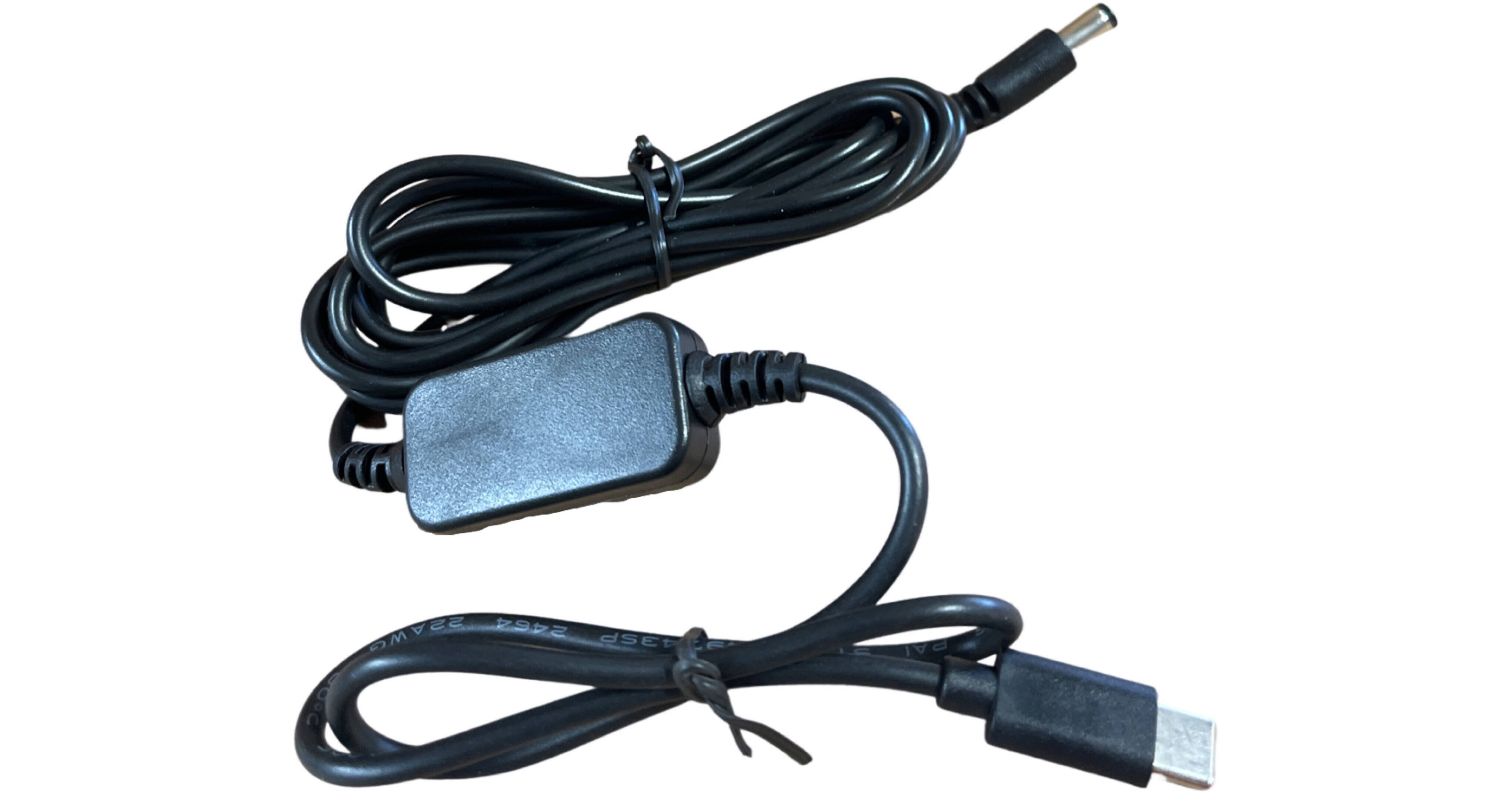 Bescor USB TypeC to 2.1mm Cable for Battery Couplers USBC218V