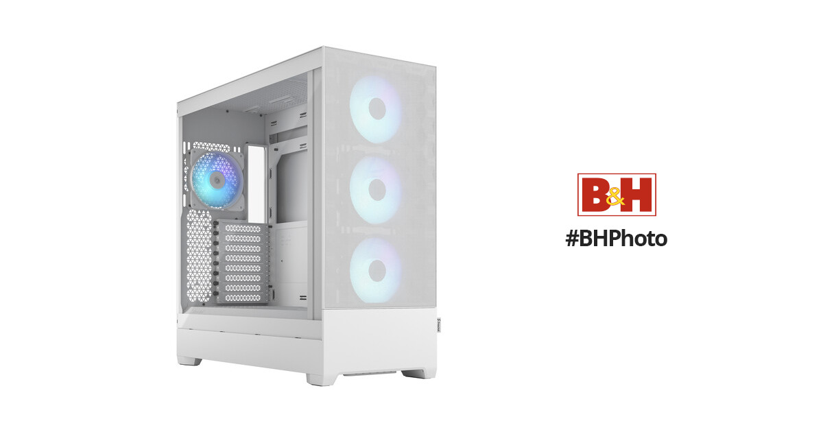 Fractal Design Pop XL Air Full Tower Case (White Tempered Glass Clear)