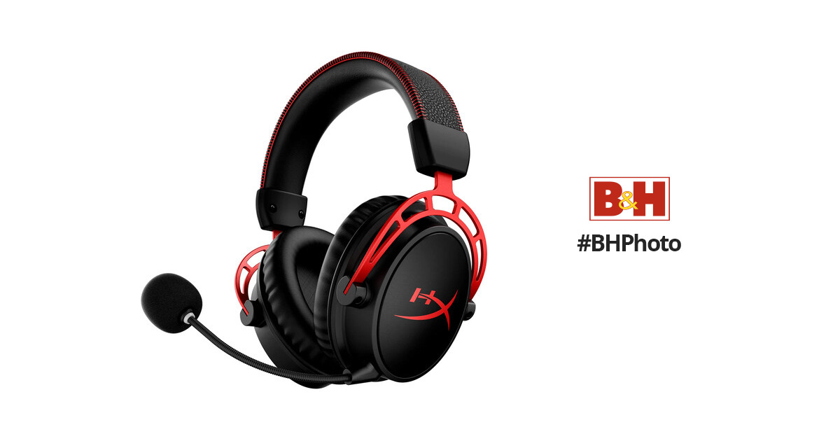 HyperX Cloud Alpha Wireless Over-Ear Gaming Headset 4P5D4AA B&H