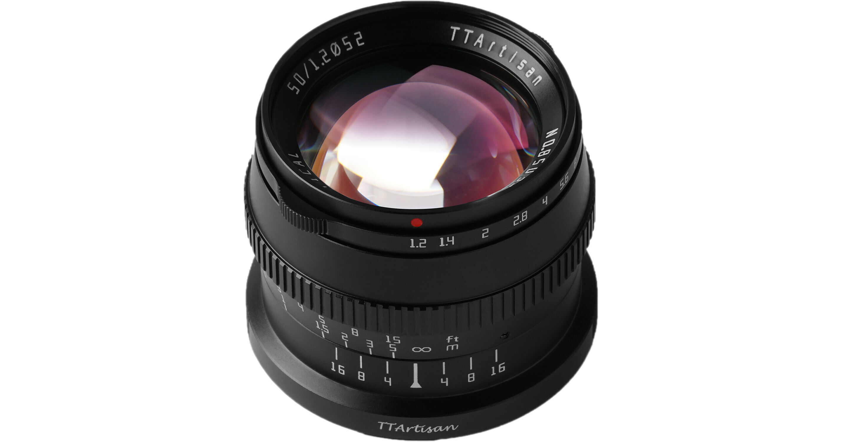 TTArtisan 50mm f/1.2 Lens for Canon RF (Black) C5012-B-RF B&H