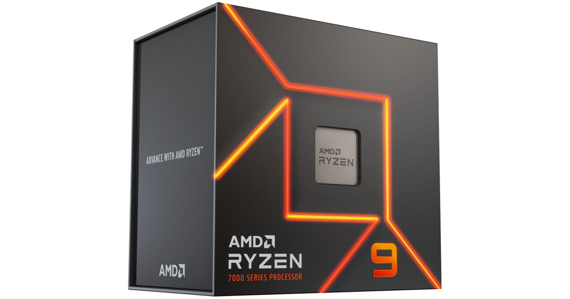 AMD Ryzen 9 7950X Processeur, 16 Cœurs/32 Threads Débridés, Architecture  Zen 4, 80MB L3 Cache, 170W TDP, Jusqu'à 5,7 GHz Fréquence Boost, Socket AMD